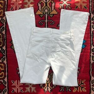 Paige White High Rise Canyon Jeans